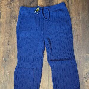 Ralph Lauren NWT Wool/Cashmere knit joggers